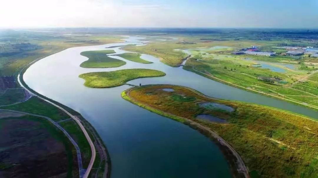 滹沱河滨水生态公园图片