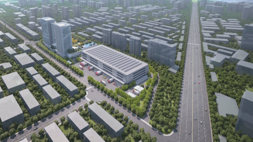 石家庄市鹿泉区海康威视石家庄科技园一期项目主体结构顺利封顶