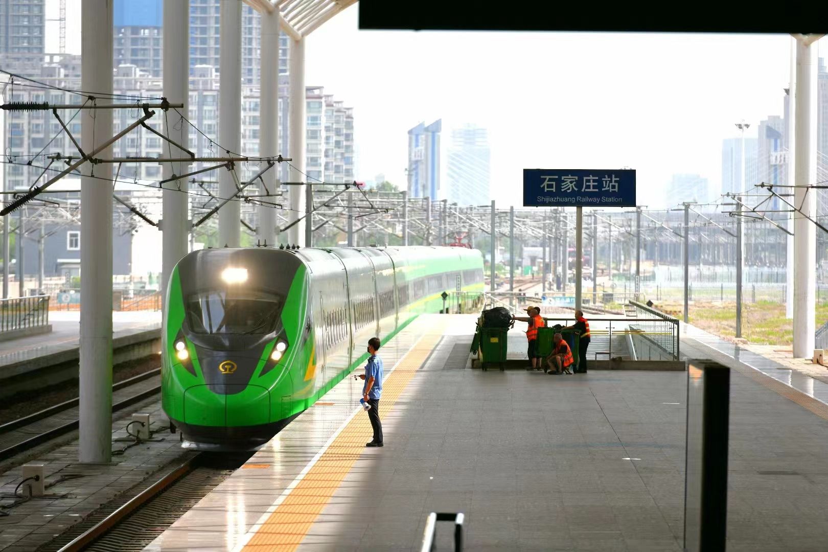 绿巨人”来了！北京西至邯郸间C225次城际“绿动”开行！