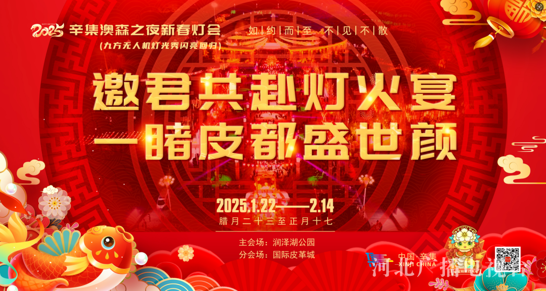2025辛集新春灯会圆满落幕