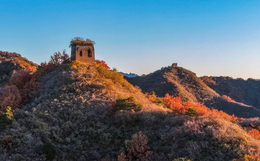 唐山遷西：初冬長城美如畫