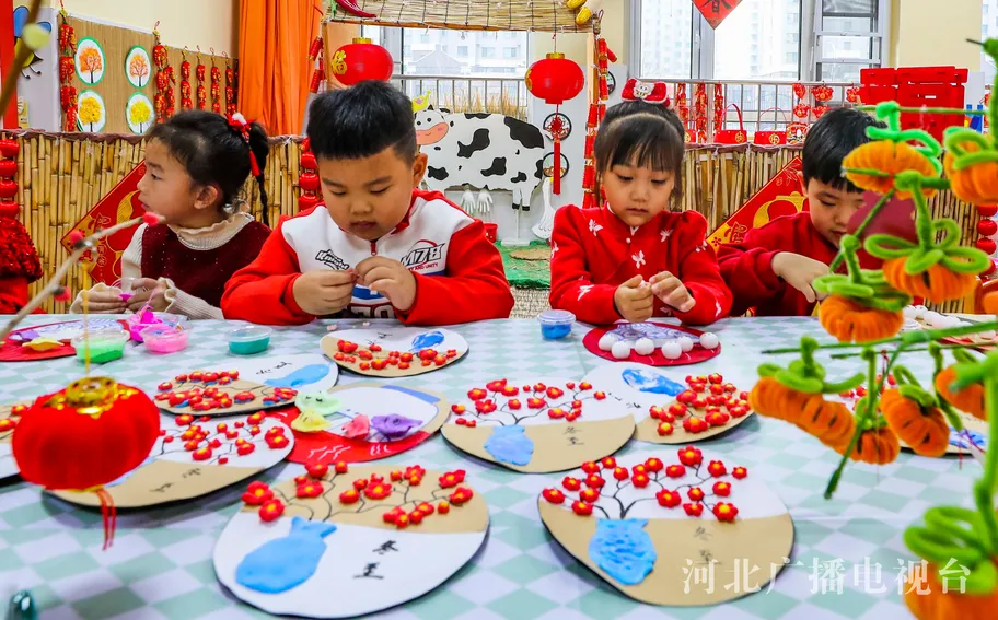 唐山海港：萌娃知民俗 迎冬至