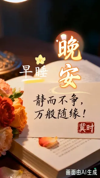 早睡晚安 | 适合自己的才是最好的幸福！