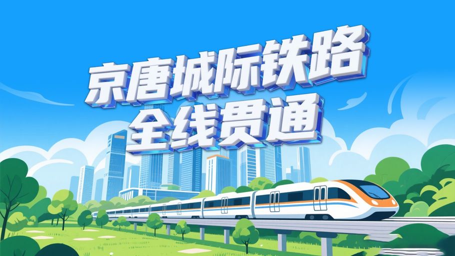 【冀时大直播】京唐城际铁路全线贯通