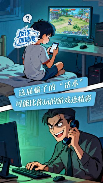 反诈加速度丨这届骗子的“话术” 可能比你玩的游戏还精彩
