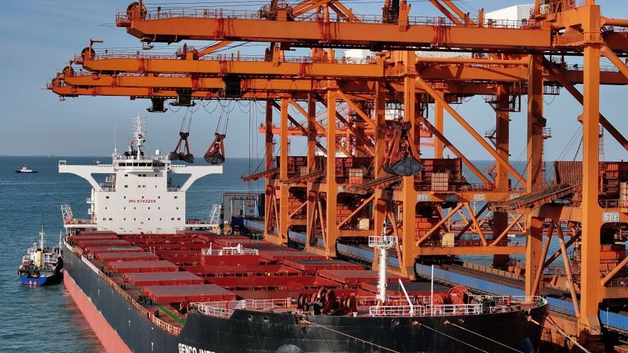 2025年河北唐山港货物吞吐量超8.8亿吨