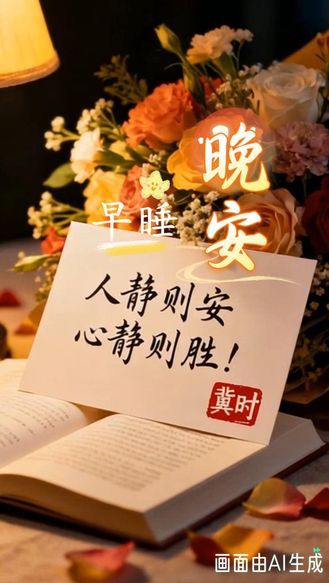 早睡晚安 | 生而悦己，而非困于他人！#晚安