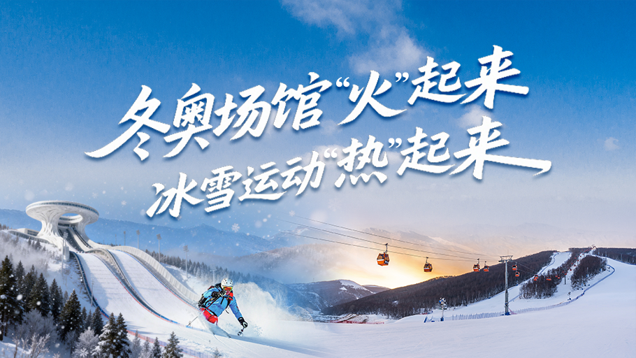 AI海报·北京冬奥会四周年 | 冬奥场馆“火”起来 冰雪运动“热”起来