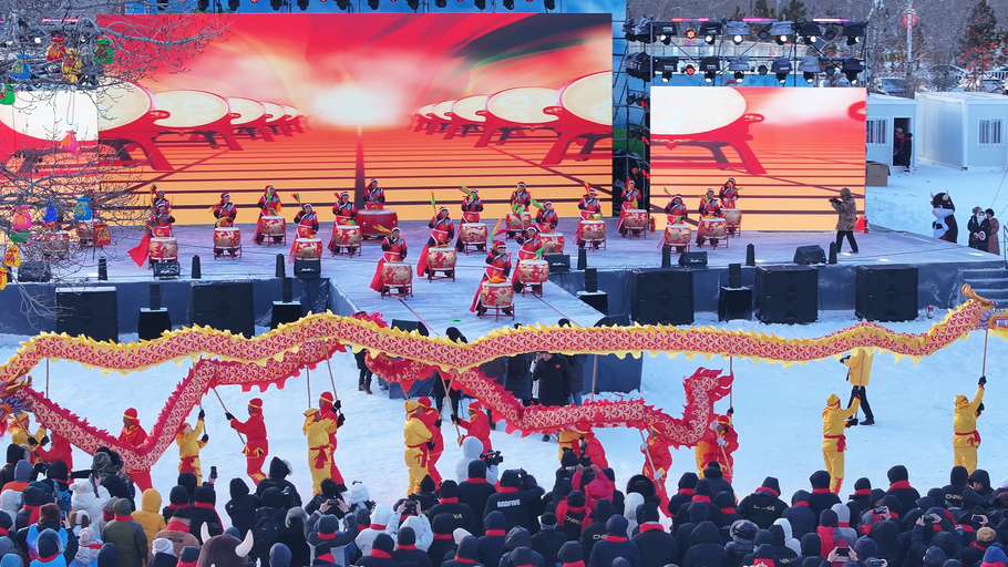 新春走基层丨赛事火 冰雪热！张家口康保燃动坝上的冬