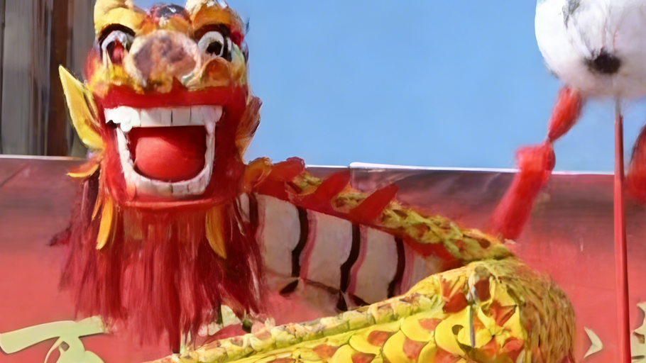 非遗过大年·保定篇丨龙灯舞、定瓷雅、驴火香，这里太好逛！#网络中国节·春节