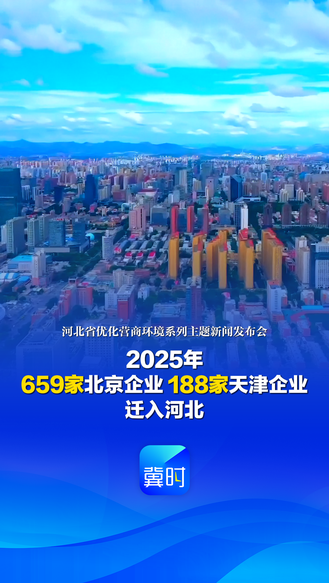 发布会快讯丨2025年，659家北京企业、188家天津企业迁入河北