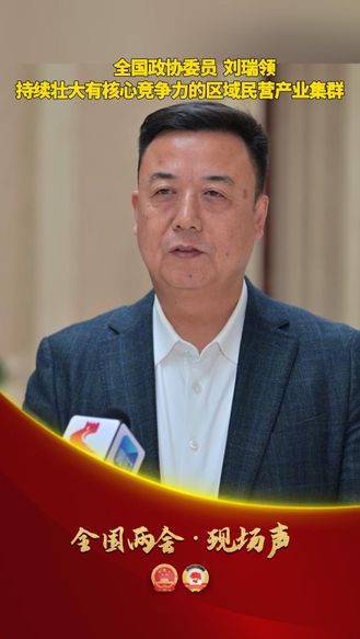 【全国两会·现场声】全国政协委员 刘瑞领：持续壮大有核心竞争力的区域民营产业集群