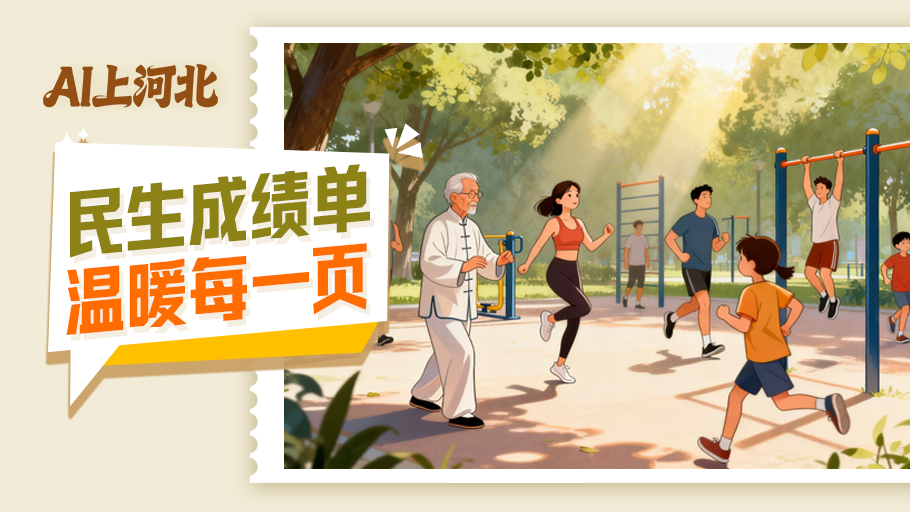AI上河北丨民生成绩单 温暖每一页