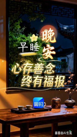 早睡晚安 | 原来所有好运都是善良和感恩的积累，生命是回声，你对世界的善意终会回馈到自己身上！#晚安