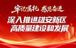牢记嘱托 感恩奋进 深入推进雄安新区高质量建设和发展