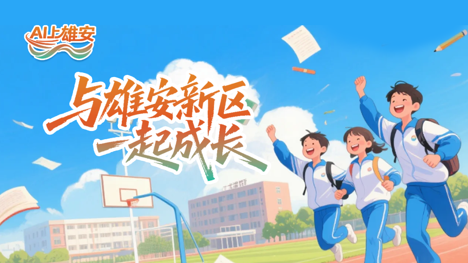 AI上雄安丨与雄安新区一起成长