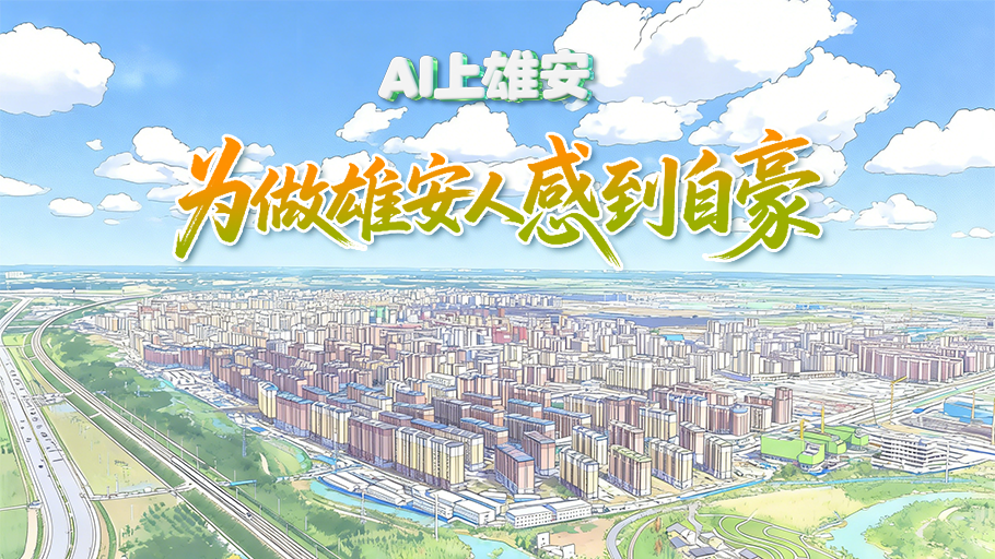 AI上雄安丨为做雄安人感到自豪
