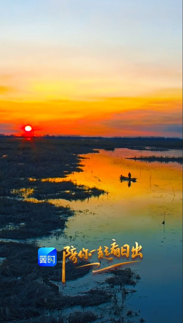 陪你一起看日出丨雄安新区 白洋淀 2026.04.01
