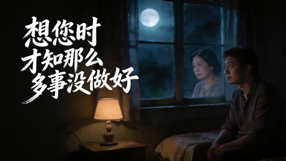 清明诵读 | 《想您时，才知那么多事没做好》