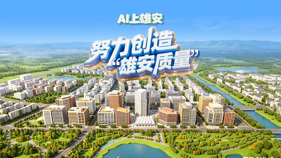 AI上雄安丨努力创造“雄安质量”
