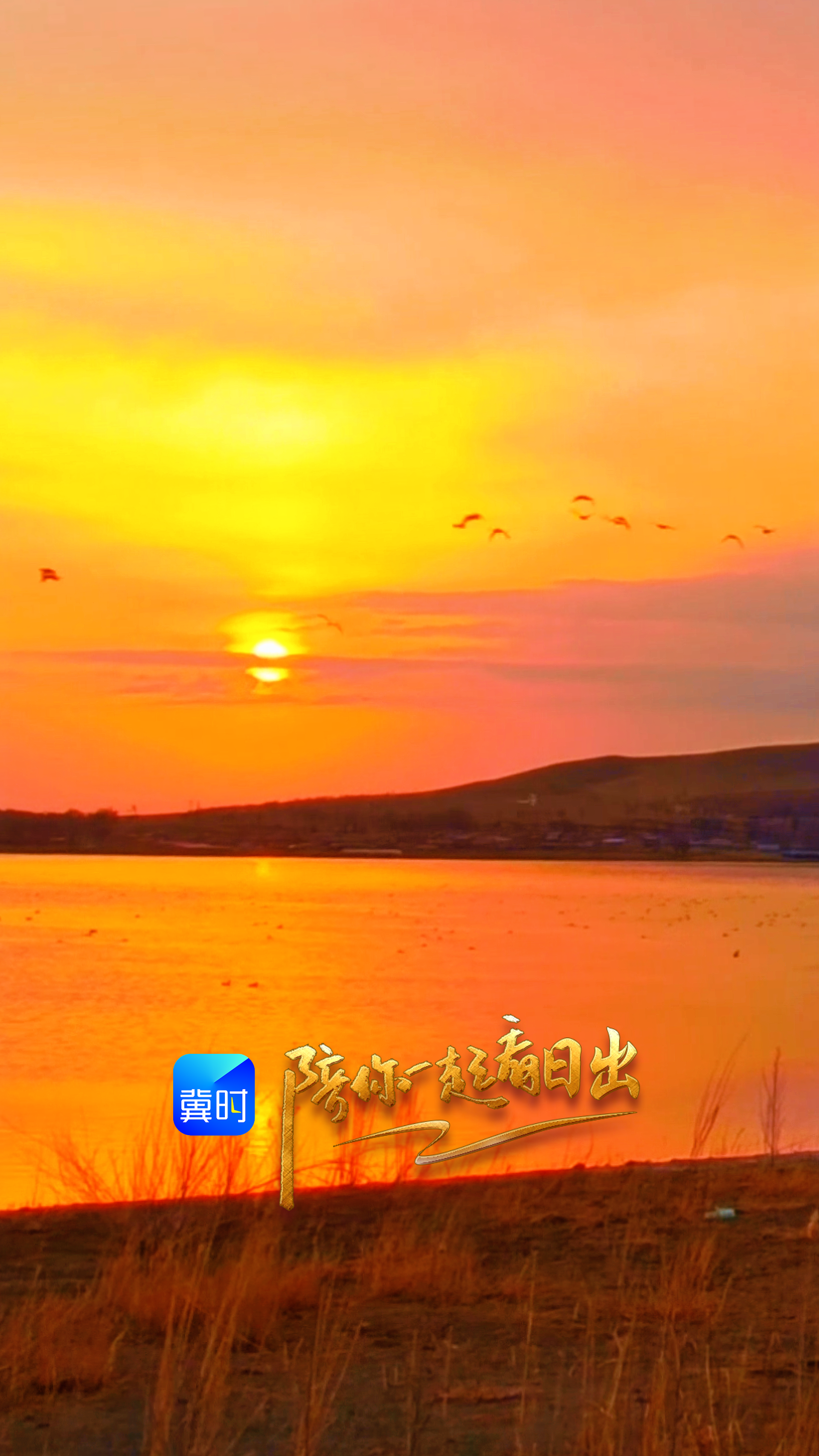 陪你一起看日出丨张家口 沽源 闪电河国家湿地 2026.04.13