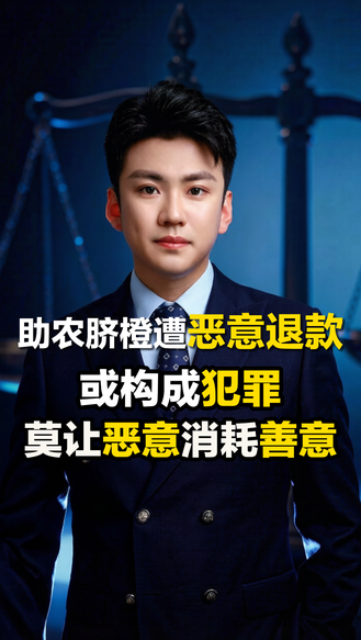 冀时新闻主播说 | 成毅助农脐橙遭批量恶意退款 律师表示或构成寻衅滋事与诈骗 莫让恶意消耗真心助农的善意