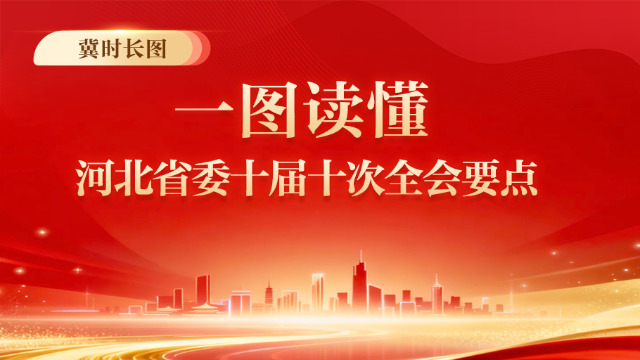 冀时长图丨一图读懂河北省委十届十次全会要点