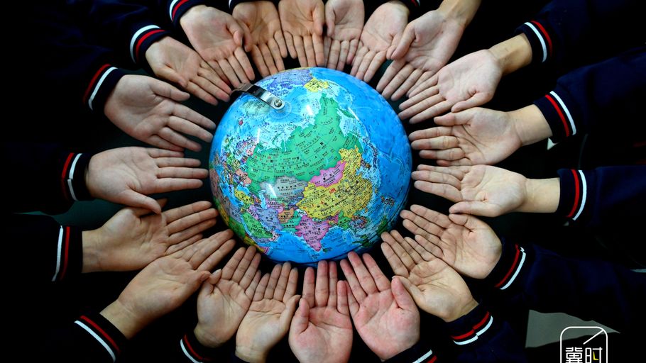 河北邯郸：爱护地球 从我做起