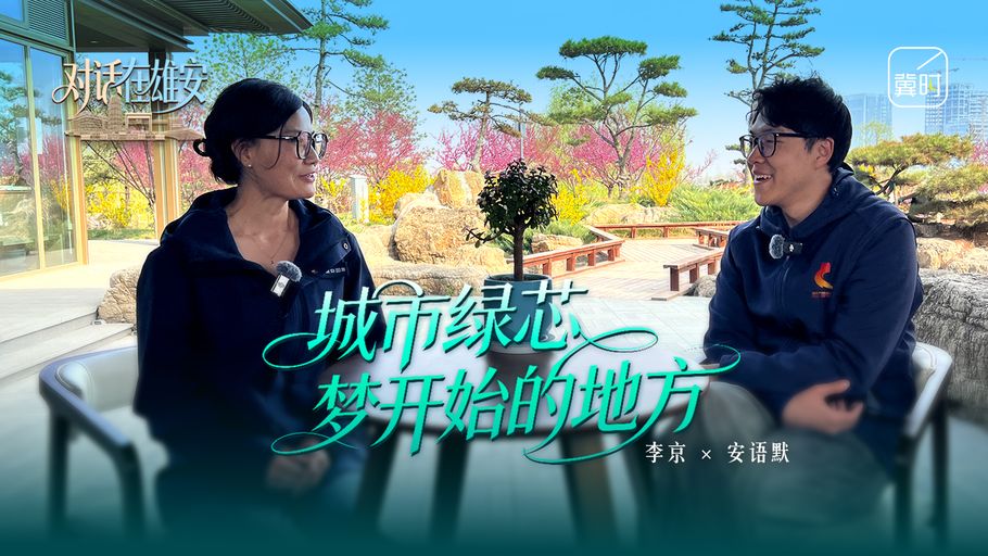 对话 在雄安丨城市绿芯 梦开始的地方
