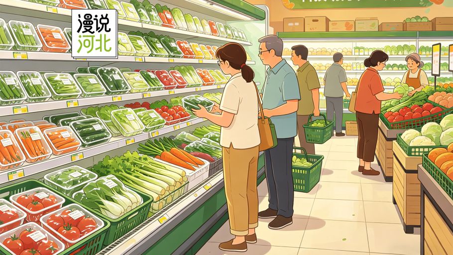 漫说河北丨提质扩容！“河北净菜”加速进京入津