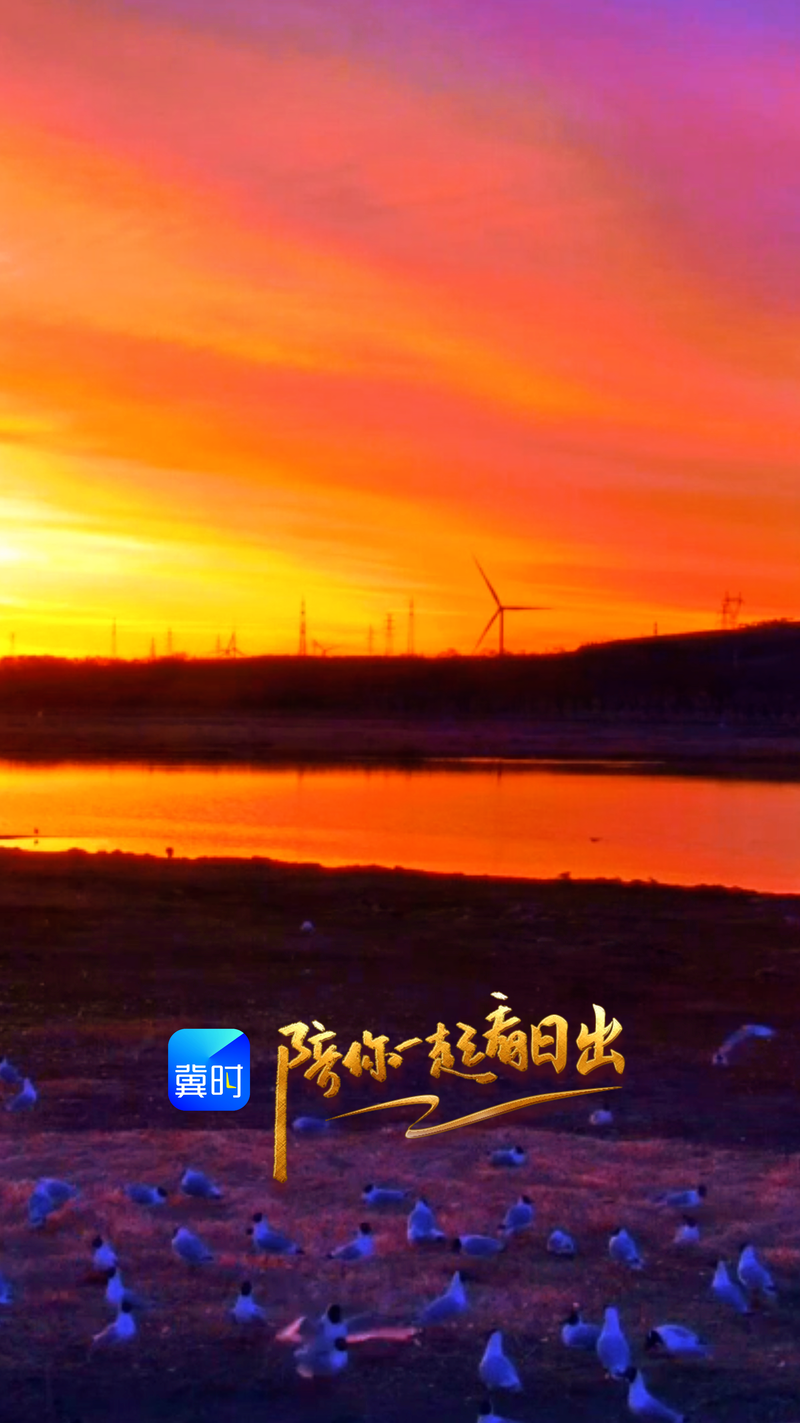 陪你一起看日出丨张家口 康巴诺尔湿地 2026.04.26