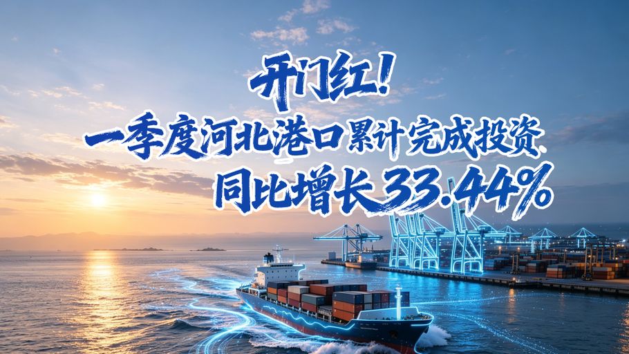 微海报丨开门红！一季度河北港口累计完成投资同比增长33.44%