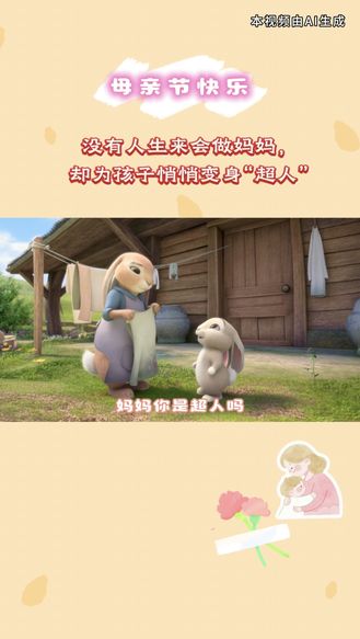 宝贝天真发问：谁教你当妈妈的？母亲节，愿所有“超人”妈妈，都被温柔以待#母亲节#感恩妈妈#妈妈我爱你
