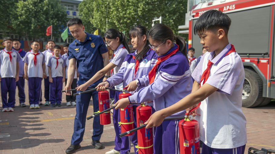 唐山遵化：防灾减灾宣传教育进校园