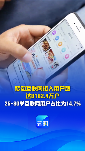 发布会快讯丨河北移动互联网接入用户数达8182.4万户  25~30岁互联网用户占比为14.7%