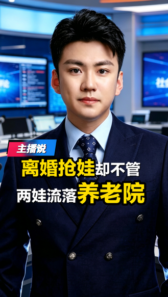 冀时新闻主播说 | 爸爸离婚争娃却不养 俩娃流落养老院 法院判决：变更抚养权给妈妈 抚养权从来不是大人赌气的战利品