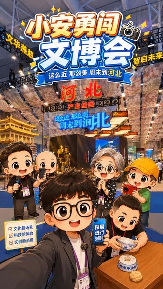 小安勇闯文博会｜这么近，那么美，周末到河北