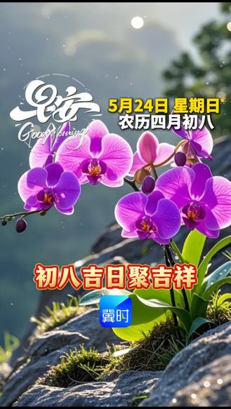 初八吉日聚吉祥，诸事顺遂福满堂。身康体健家和睦，岁岁安康福运旺#早安