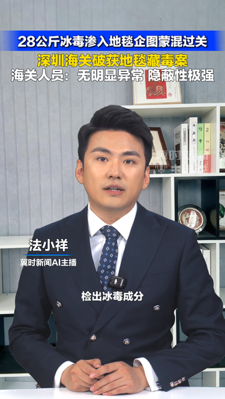 看法 | 28公斤冰毒渗入地毯企图蒙混过关 深圳海关破获地毯藏毒案 海关人员：无明显异常 隐蔽性极强