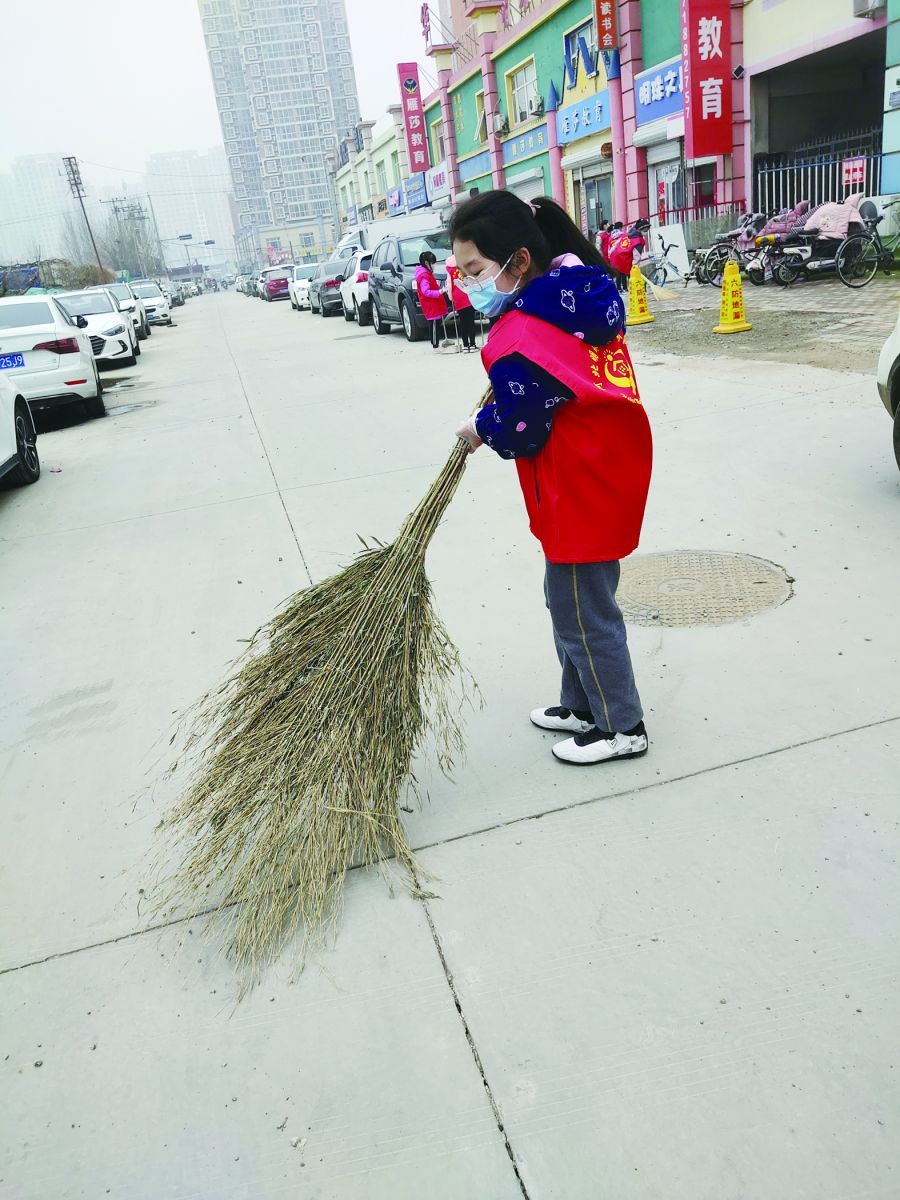 社区 小小红马甲 志愿在行动