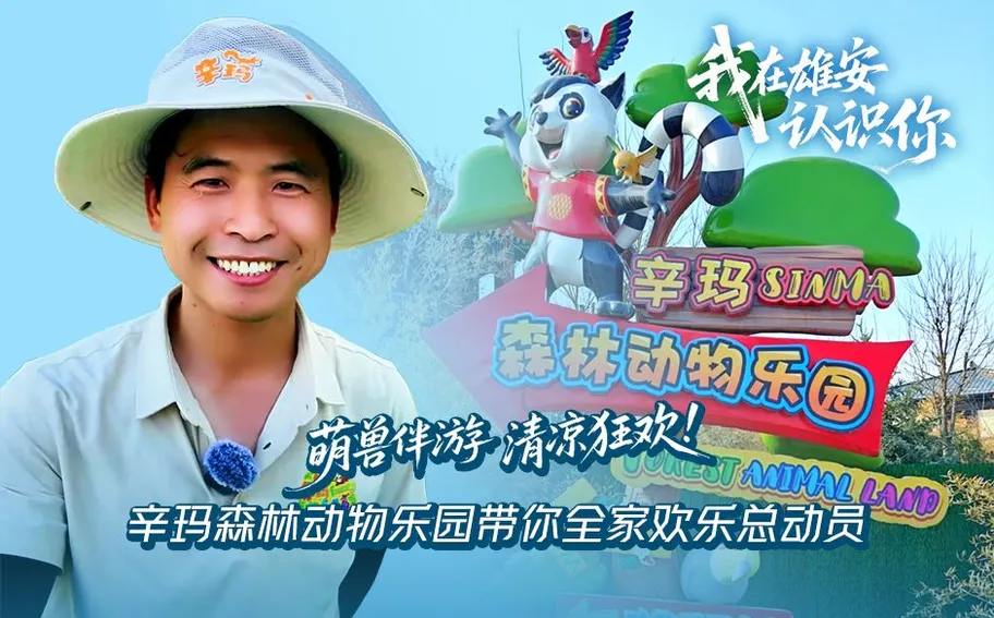 我在雄安认识你｜萌兽伴游 清凉狂欢！辛玛森林动物乐园带你全家欢乐总动员