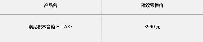 “氛围感 真环绕”可拆卸自由观影新物种 ——索尼发布“积木音响”HT-AX7