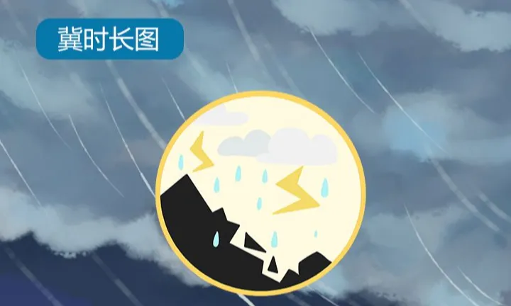 冀时长图 | 河北发布地质灾害气象风险黄色预警！遇到山体滑坡该怎么办？一图了解