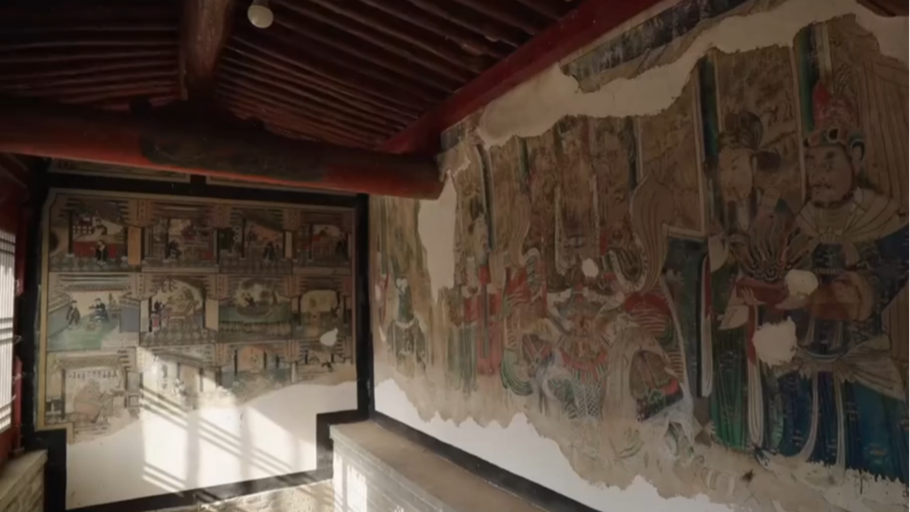 张家口有故事丨蔚县关帝庙《百工图》：市井生活连环画