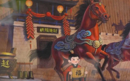 邯郸：树叶画--小树叶 大精妙